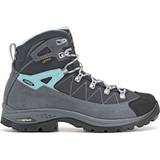 Suede Hiking Shoes Asolo Finder GV GTX W - Grey/Gunmetal/Pool