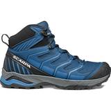 Microfiber Hiking Shoes Scarpa Maverick Mid GTX M - Blue/Light Blue