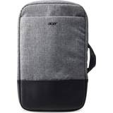 Faux Leather Computer Bags Acer Slim 14" Backpack - Black/Grey