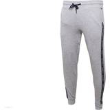 Tommy Hilfiger Joggers - Men Trousers Tommy Hilfiger Repeat Logo Tape Joggers - Grey Heather