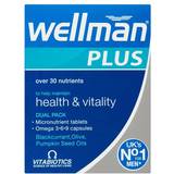 Zink Fatty Acids Vitabiotics Wellman Plus Omega 3-6-9 56 pcs