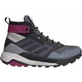 Adidas Women Hiking Shoes adidas Terrex Trailmaker Mid GTX W - Metal Grey/Core Black/Power Berry