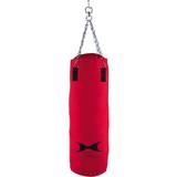 Red Punching Bags Hammer Canvas Sandbag 28kg