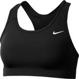 Nike Sports Bras - Sportswear Garment Nike Swoosh Bra Padded - Black/White