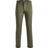 Jack & Jones Marco Bowie SA Slim Fit Chinos - Green/Olive Night