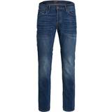 Jack & Jones Men - W32 Jeans Jack & Jones Tim Original AM 782 50SPS Slim/Straight Fit Jeans - Blue/Blue Denim