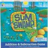 Children's Board Games - Roll-and-Move Learning Resources Sum Swamp Addition & Subtraction Game