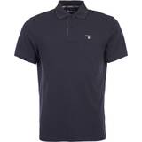Barbour T-shirts & Tank Tops Barbour Tartan Pique Polo Shirt - Navy/Dress
