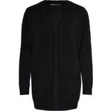 Women Cardigans Only Lesly Open Knitted Cardigan - Black