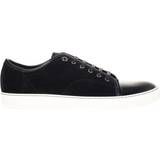 Lanvin Shoes Lanvin Nappa Cap Toe Sneaker - Black