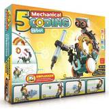 Metal Interactive Robots 5 in 1 Mechanical Coding Robot