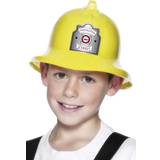 Yellow Helmets Fancy Dress Smiffys Fireman Hat
