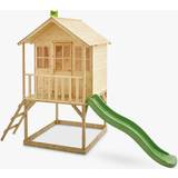 Slide Playhouse TP Toys Hill Top Tower Wooden Playhouse with Slide