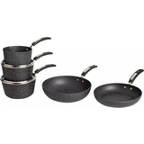 Pour Spouts Cookware Sets Scoville Neverstick Cookware Set with lid 5 Parts