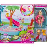 Birds Dolls & Doll Houses Barbie Barbie & Chelsea The Lost Birthday Splashtastic Pool Surprise