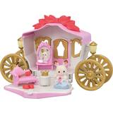 Doll-house Furniture - Plastic Dolls & Doll Houses Sylvanian Families Royal Carriage Set