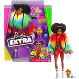Mattel Doll Pets & Animals Dolls & Doll Houses Mattel Mattel Extra Doll in Rainbow Coat with Pet Poodle