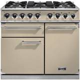 Falcon Dual Fuel Ovens Cookers Falcon F1000DXDFCR/CM Beige, Chrome