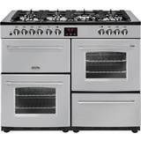 Belling Dual Fuel Ovens Cookers Belling Farmhouse 110DFT Silver