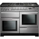 Rangemaster 110cm - Dual Fuel Ovens Gas Cookers Rangemaster PDL110DFFSS/C Stainless Steel