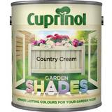 Mattes Paint Cuprinol Garden Shades Wood Paint Country Cream, Pale Jasmine 1L