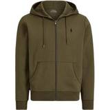 Polo ralph lauren double knit full zip hoodie hoodies Polo Ralph Lauren Double-Knit Full-Zip Hoodie - Company Olive