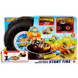 Mattel Car Tracks Mattel Hot Wheels Monster Trucks Stunt Tire Playset