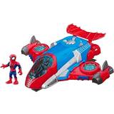 Hasbro Marvel Super Hero Adventures Spider-Man Jetquarters