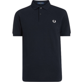 Fred Perry Men Polo Shirts Fred Perry Plain Polo Shirt - Navy