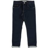 9-12M - Jeans Trousers Name It Sweat Denim Regular Fit Jeans - Blue/Dark Blue Denim (13163038)