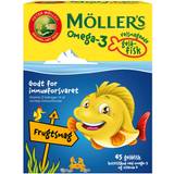 Möllers Omega-3 Gelefisk Fruit 45 pcs