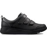Low Top Shoes Children's Shoes Clarks Youth Scape Sky - Black Leather