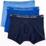 Polo Ralph Lauren Stretch Cotton Classic Trunks 3-pack - Navy/Saphir/Bermuda