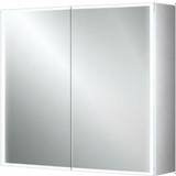Aluminum Bathroom Mirror Cabinets HiB Qubic 80 (46600)