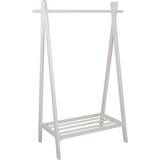 White Clothes Rack Kid's Room Charles Bentley Clothes Rail 120cm