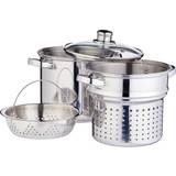 KitchenCraft Pasta Pots KitchenCraft World of Flavours Italian with lid 4 L 20 cm