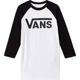 Vans Tops Vans Kid's Classic Raglan T-Shirt - White/Black (VN0003P3YB2)