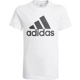 Short Sleeves Tops adidas Boy's Essentials T-shirt - White/Black (GN3994)