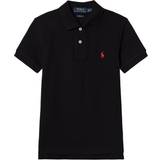 Buttons T-shirts Children's Clothing Polo Ralph Lauren Boy's Classic Short Sleeve Polo - Black