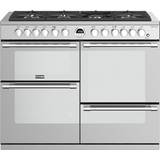 Stoves Electric Ovens Gas Cookers Stoves Sterling S1100DF Stainless Steel, Black