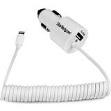 Lightning - Vehicle Chargers Batteries & Chargers StarTech USBLT2PCARW