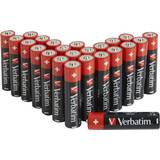 AA (LR06) - Batteries - Camera Batteries Batteries & Chargers Verbatim AA Alkaline Compatible 24-pack