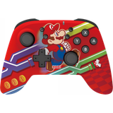 Game Controllers Hori Wireless Rechargable Horipad Controller - Mario IML Edition (Switch)- Red