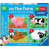 Ravensburger Classic Jigsaw Puzzles Ravensburger My First Puzzles On The Farm 14 Pieces