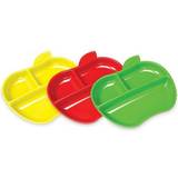 Munchkin Lil’ Apple Plates 3-pack