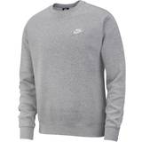 Nike club crew Nike Sportswear Club Crew Sweatshirt - Dark Gray Heather/White