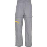 Grey Trousers Children's Clothing Trespass Kid's Defender Convertible Walking Trousers - Storm Grey