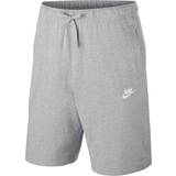 Nike Cotton Shorts Nike Club Fleece Short - Dark Grey Heather/White