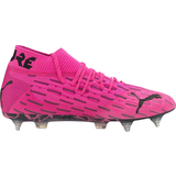 Pink - Women Football Shoes Puma Future 6.1 Netfit MxSG - Luminous Pink/Puma Black
