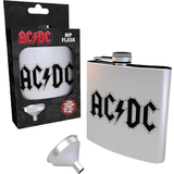 GB Eye AC/DC Logo Hip Flask